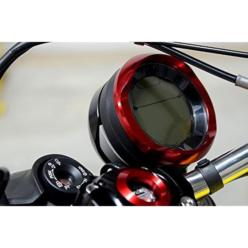 RIDEA Meter Cover Upper Black DUCATI SCRAMBLER GB-DU-01-BK