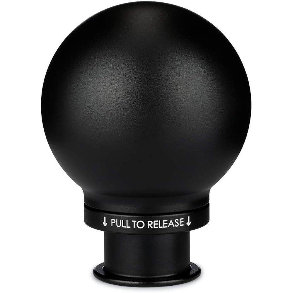 ACUITY INSTRUMENTS POCO Thin shift knob satin black positive oxide finish (M10x1.5 thread)