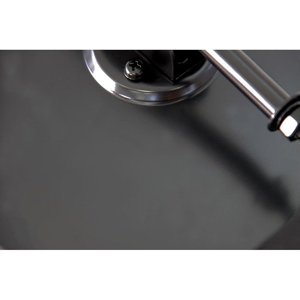 JET INOUE Backshot Mirror Classic Round Ver.10 Mirror Size 175mmφ Stainless Steel Truck Auxiliary Mirror Rear Safety Blind Spot Assistance Driver Side Black 501512