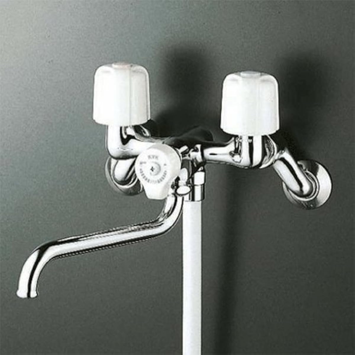 KVK 2-handle shower mixer faucet with temporary water stop for cold regions KF100N2W