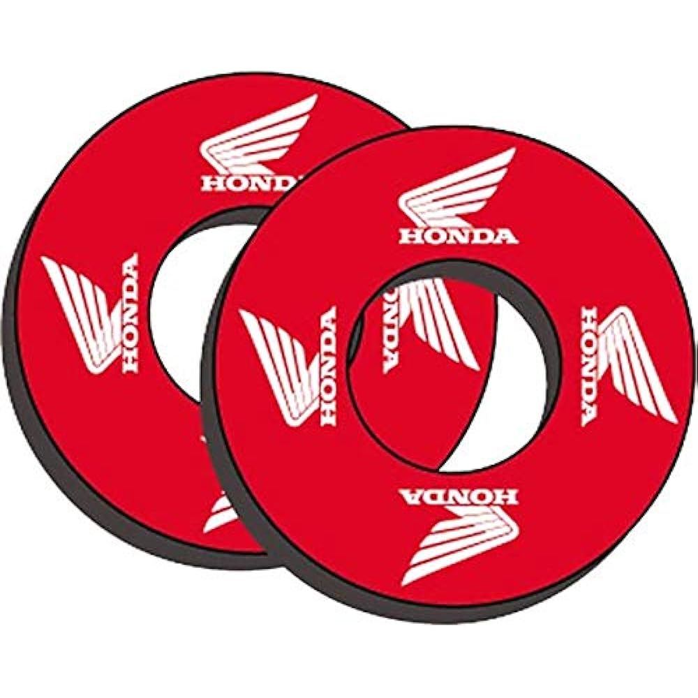 Factory Effex (17-67300 Moto Grip Donut - Pair,Red/White