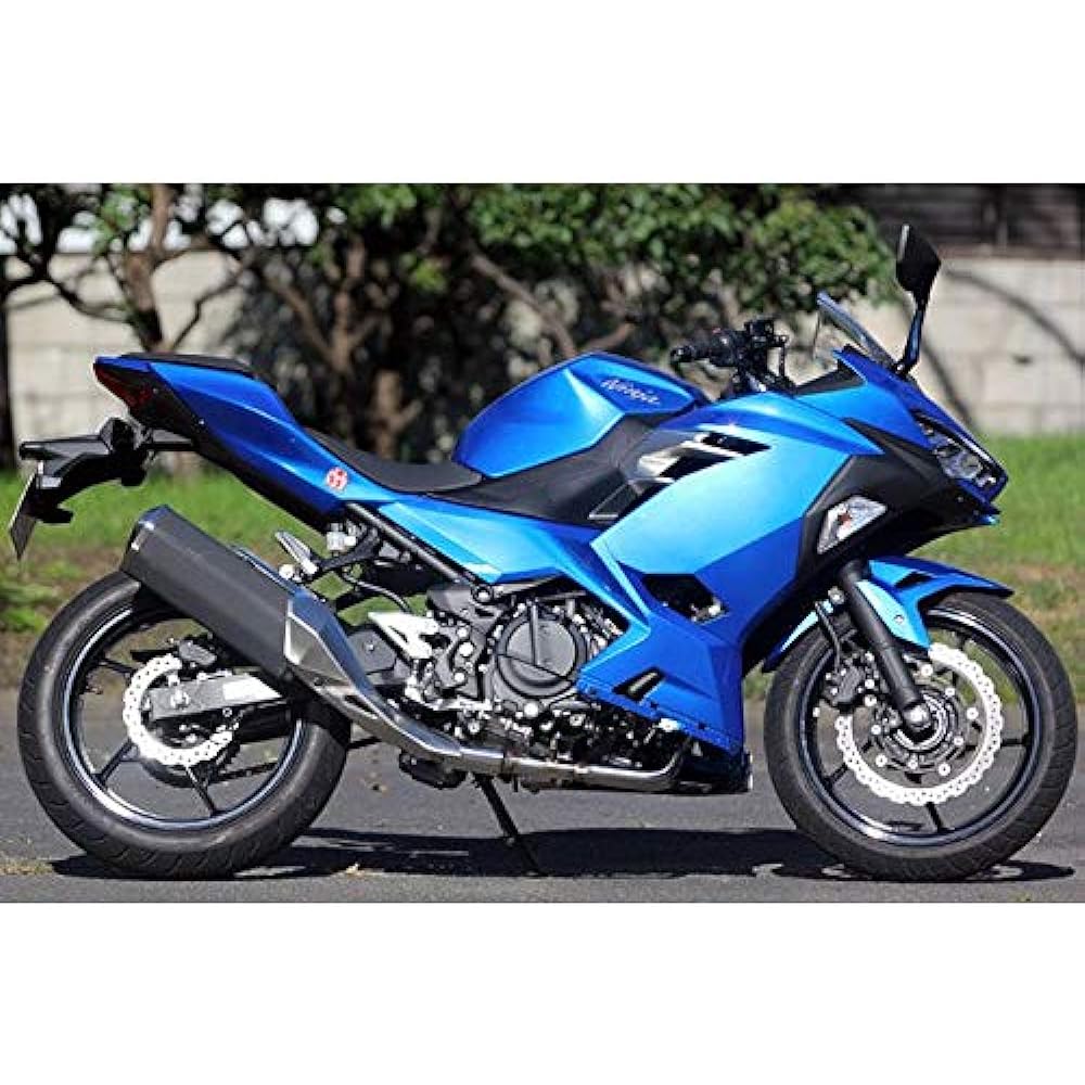 Special Parts Tadao (SP TADAO) Exhaust Pipe Ninja250 (18-) Power Box Pipe Stainless Steel JMCA Government Certification POWERBOX Pipe NI2-PB-32