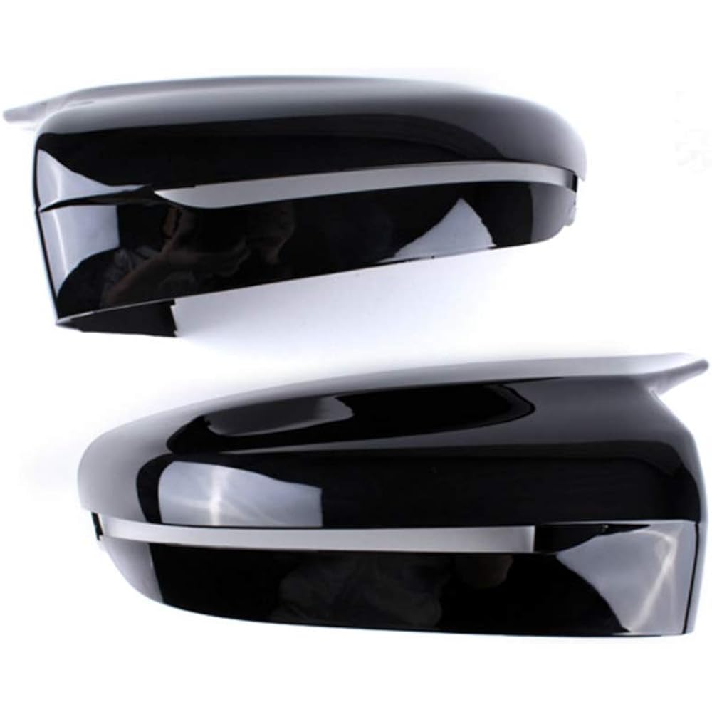 GSRECY Gloss Black Side Wing Mirror Cover Cap 2017-2020 BMW G30 G31 G11 G11 G12 M Style
