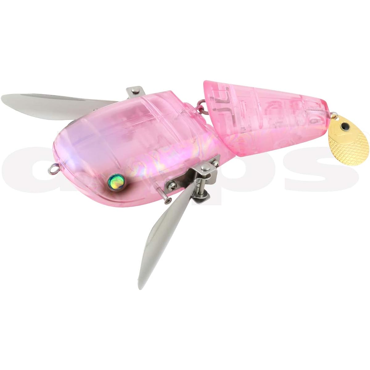 Depth Bass Lure NZ Crawler Jr. #11 Pink Scale