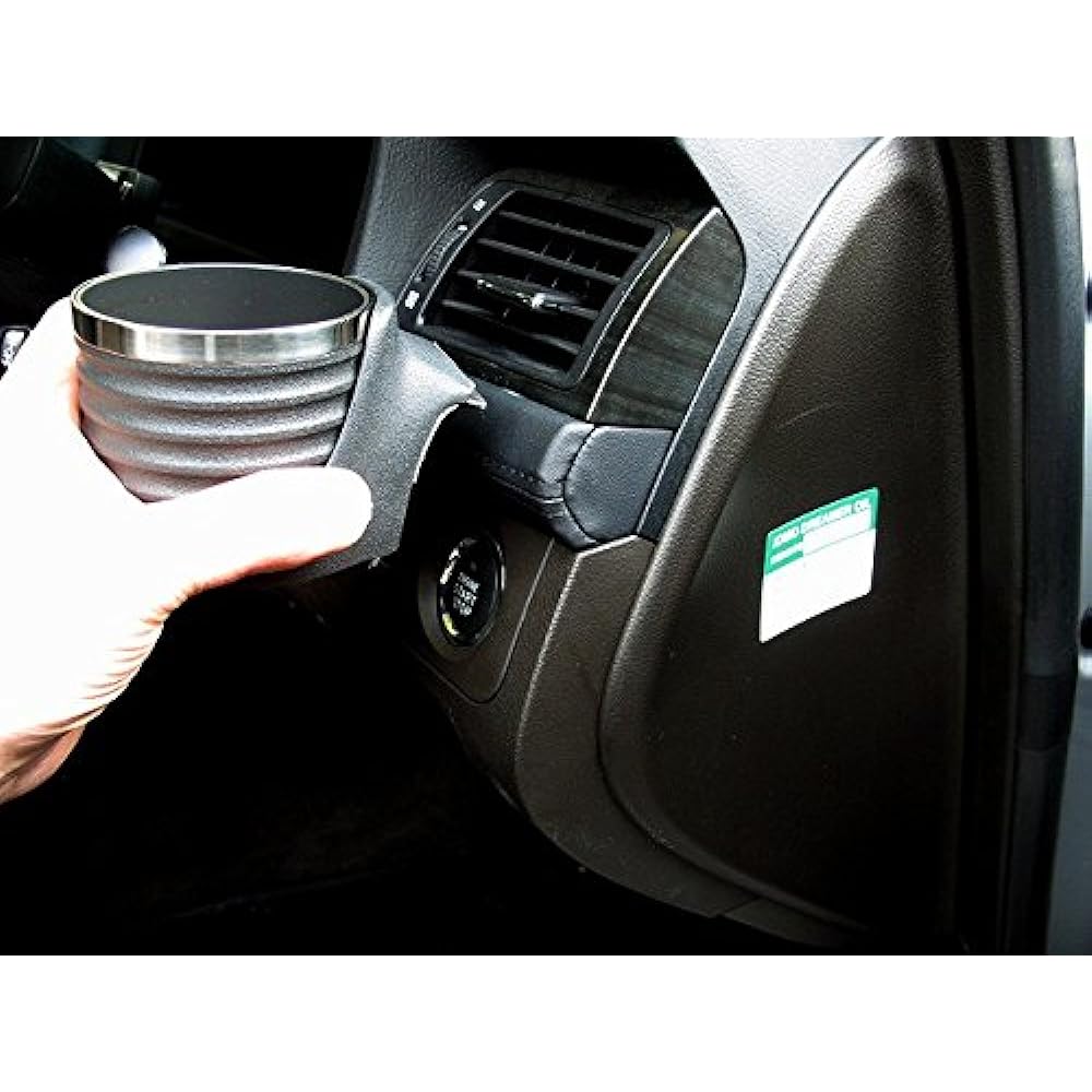 ALCABO Drink Holder Black/Ring Cup Toyota Crown GRS20#/GWS204 Right Handle AL-T111BS