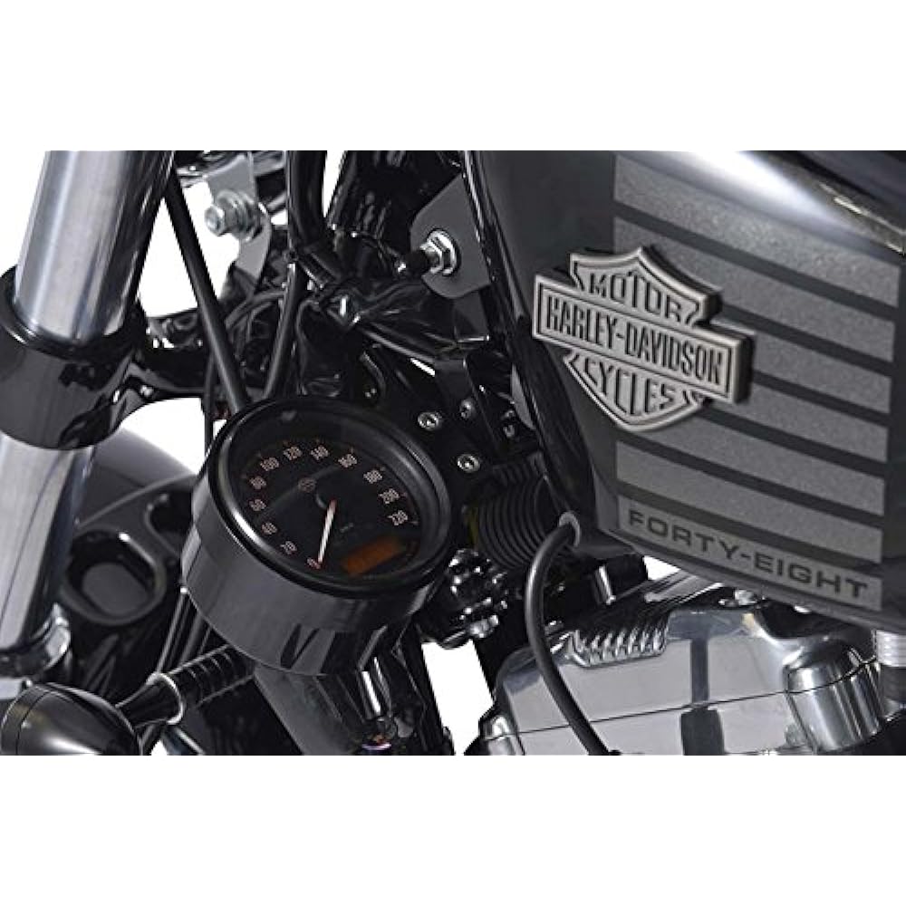 ZERO DESIGN WORKS Meter Relocation Kit Black XL1200X FORTY-EIGHT(10-17) ZMS-001