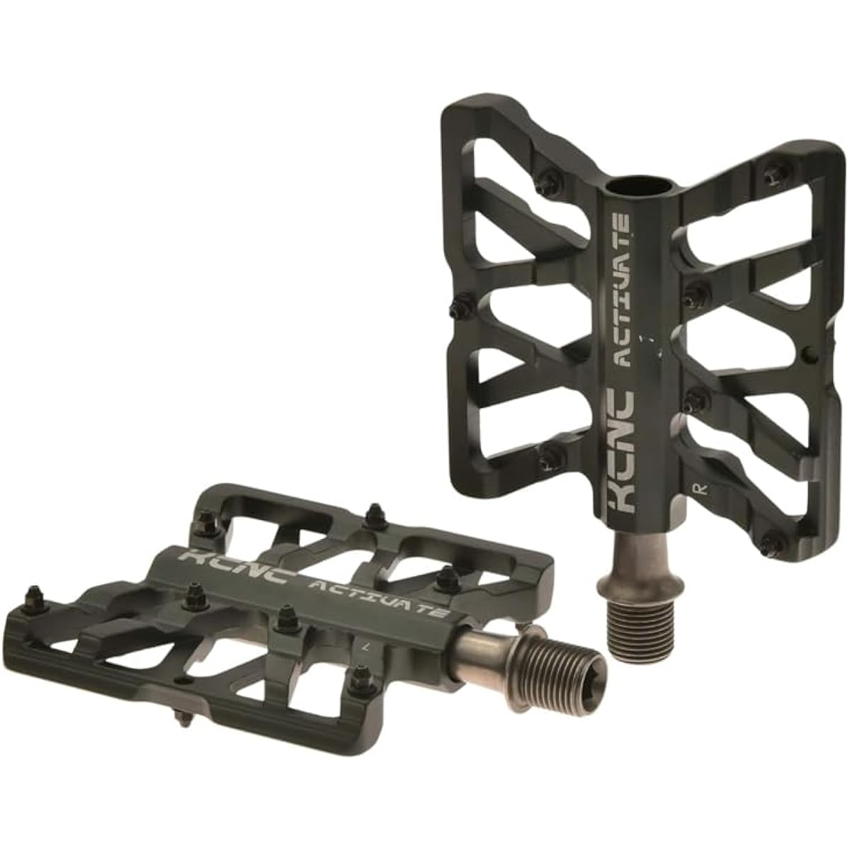 KCNC Pedal Activate KPED12 CNC Road Pedal Chromoly Axle Graphite
