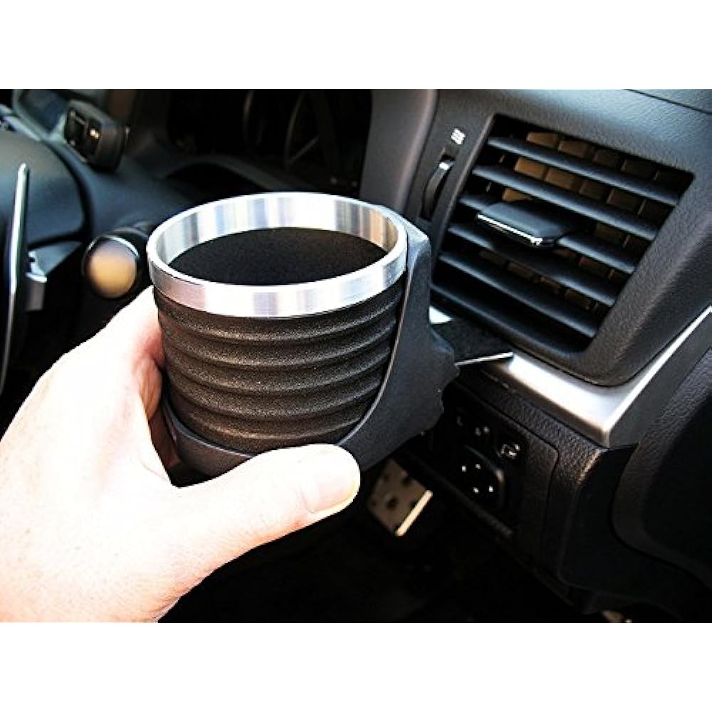 ALCABO Drink Holder Black/Ring Cup Lexus CT ZWA10 Right Handle AL-T104BS