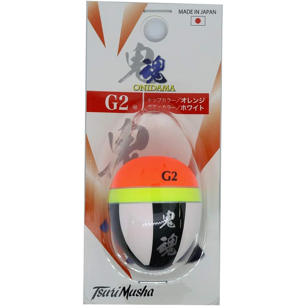 TEAM Tsurimusha Uki Demon Soul G2 Orange/White.