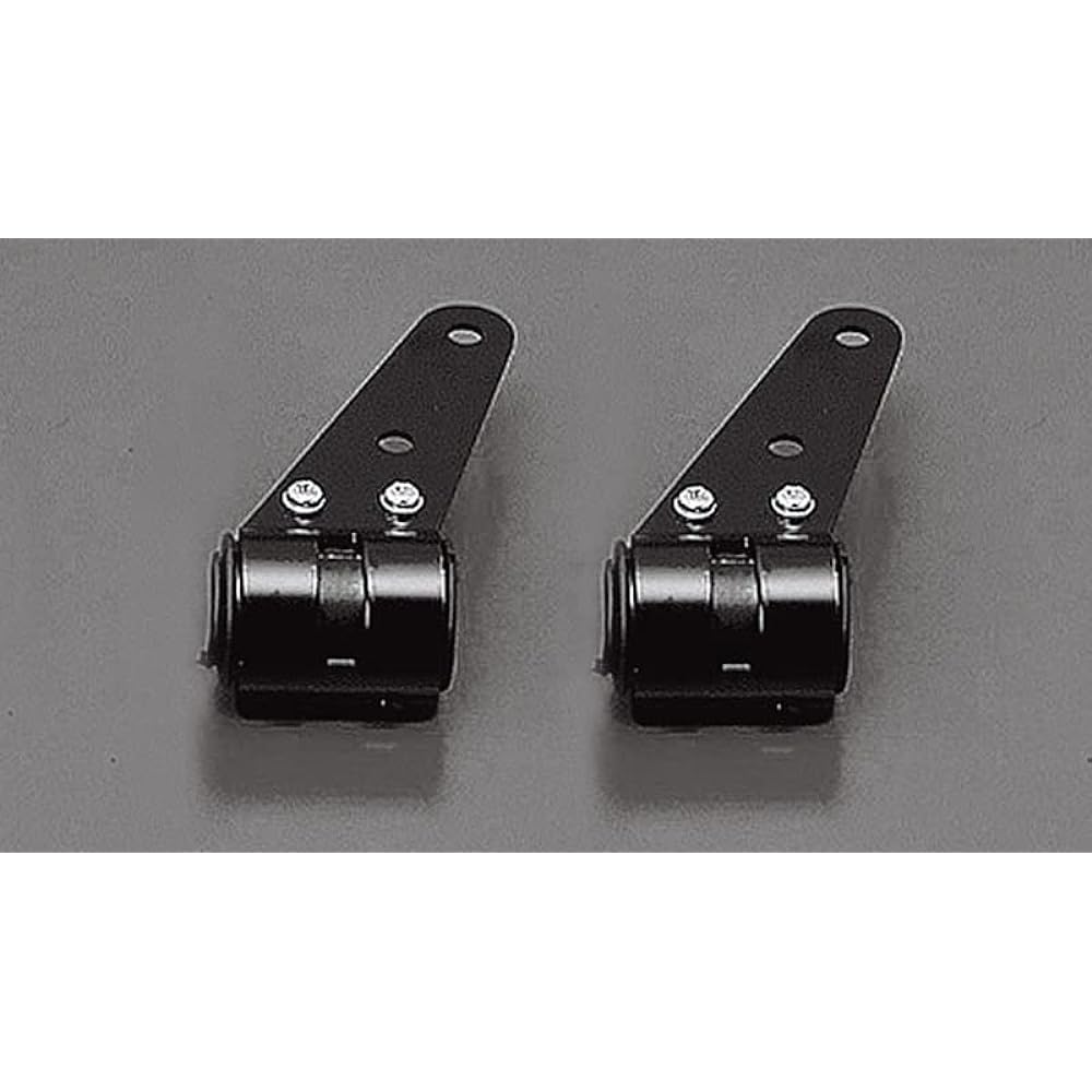 Kijima Motorcycle Headlight Stay Custom Up Type 27-39mm Aluminum Black 205-0251B