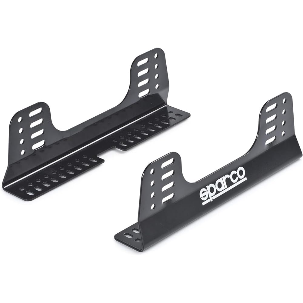 Seat Bracket Competition Side Mount FIA Approval Adjustable Steel Black Powder Coat General -purpose kit