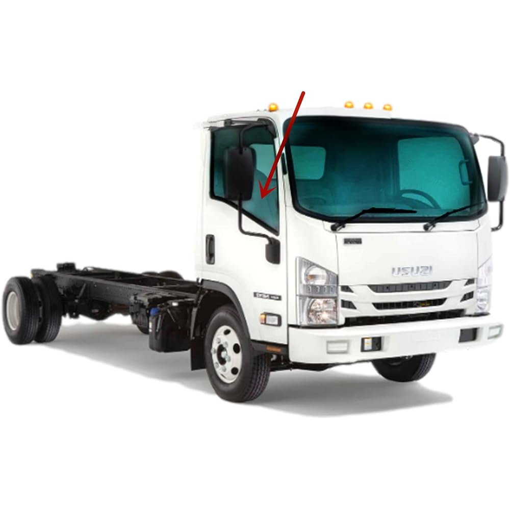 Passion seat right front door window glass Isuzu NPR NQR NRR 2008- 2018 model / elf 2009-2011 model