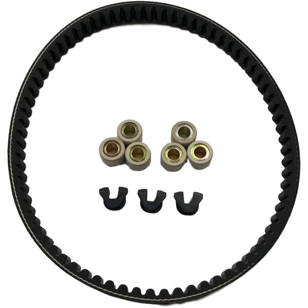 Honda PCX125 JF28 WW125EX/2A(J)/(Compatible genuine product number: Drive belt): 23100-KWN-901 (Compatible genuine product number: Weight roller): 22123-KWN-900: 20x15 18.0g: 6 pieces (Compatible genuine product number: Slide