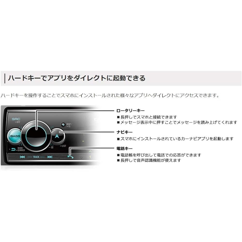 Pioneer Pioneer Audio MVH-6600 1D Mechaless Bluetooth USB iPod iPhone AUX DSP Carrozzeria