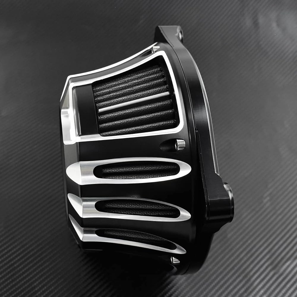 HDBUBALUS Motorcycle Air Filter Air Cleaner Kit for Harley Touring Dyna Softail