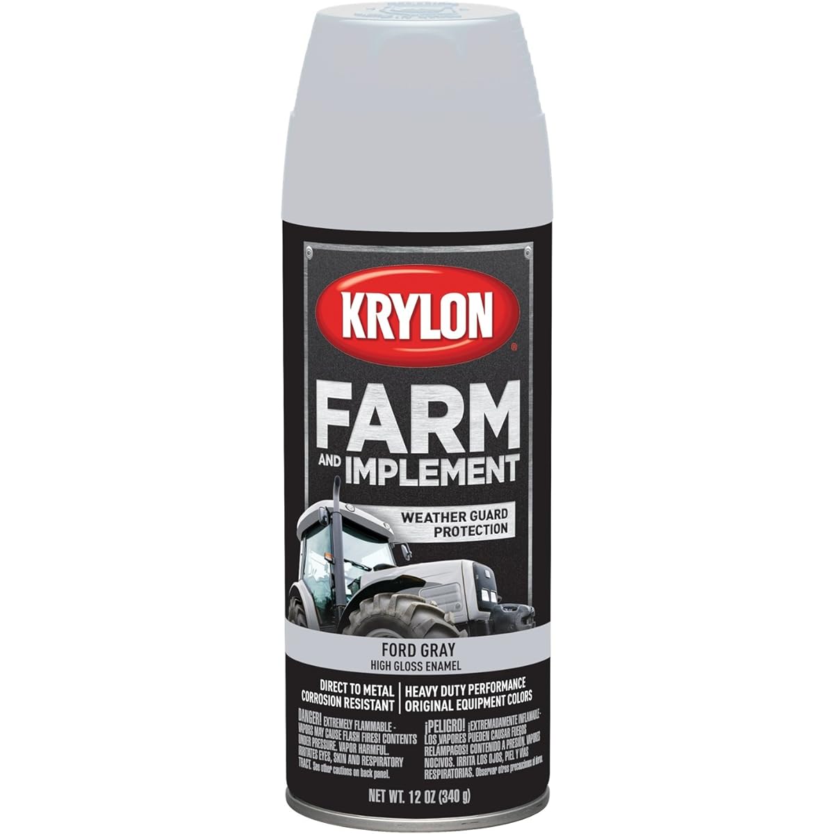 KRYLON 1942 Krylon Farm & Implementation PaintS Ford Gray 12 -on -air zole Krylon Farm & implementation PAINTS