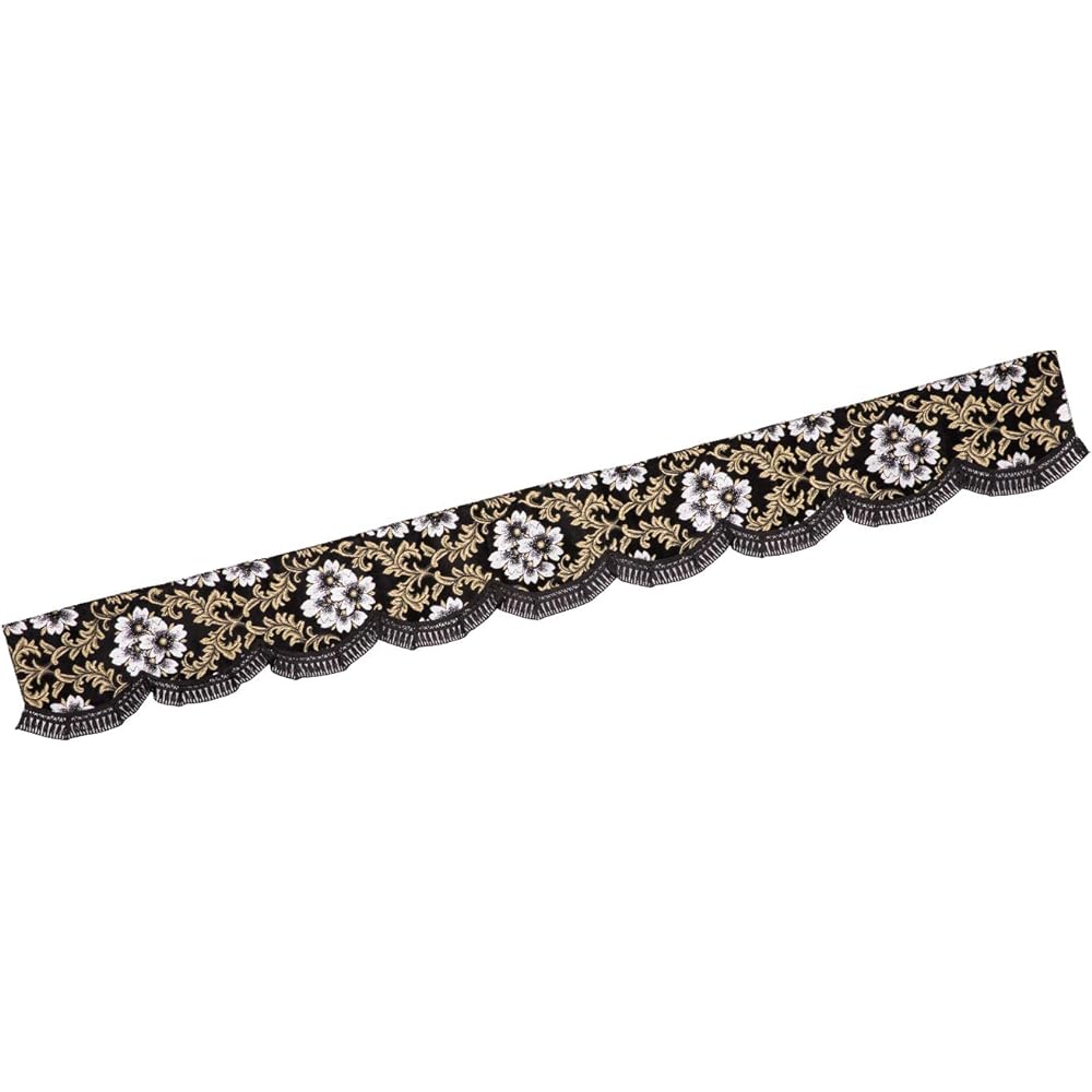 Miyabi Front Curtain Mt. Kinka Cherry Blossom Red Frange: Red Size: L (2200mm) MFC-SA-REL