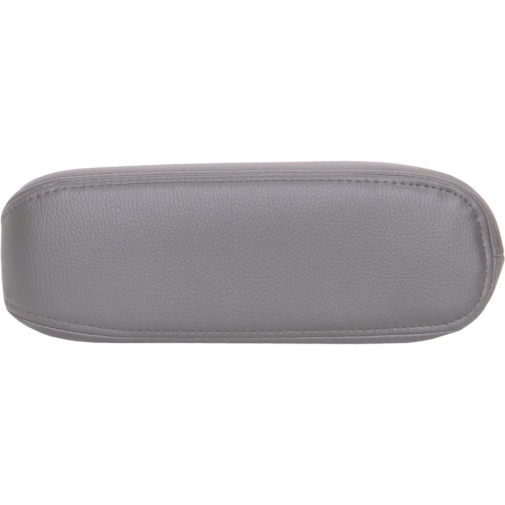THE SEAT SHOP Driver or passenger seat replacement arm rest cover-Medium Flint (Gray) Vinyl (2002-2007 FORD F250 and F350 LARIAT, 2002-2005 Ford Exclsion Limited and XLT)
