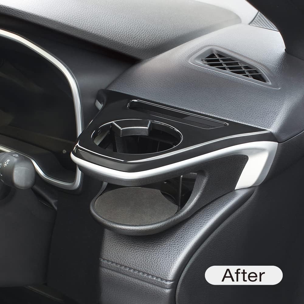 Tsuchiya Yak car model specific air conditioner drink holder for driver's seat Toyota Corolla Cross SY-CO5 Black/Silver