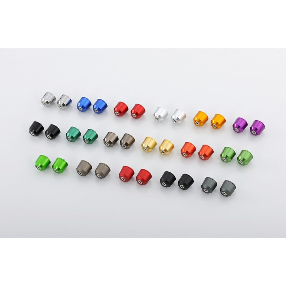 POSH Handlebar End Middle Weight for Kawasaki M8 Matte Gray 032579-29 Bar End Cap