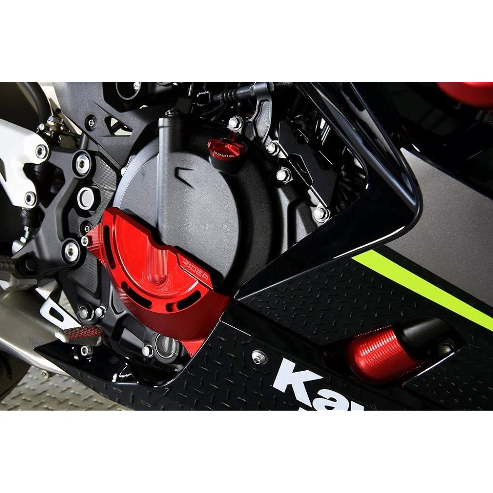 RIDEA Machined Aluminum Engine Cover Right Front Color: Gold KAWASAKI NINJA400 2018 NINJA250 2018 CP-KA03-3-GD