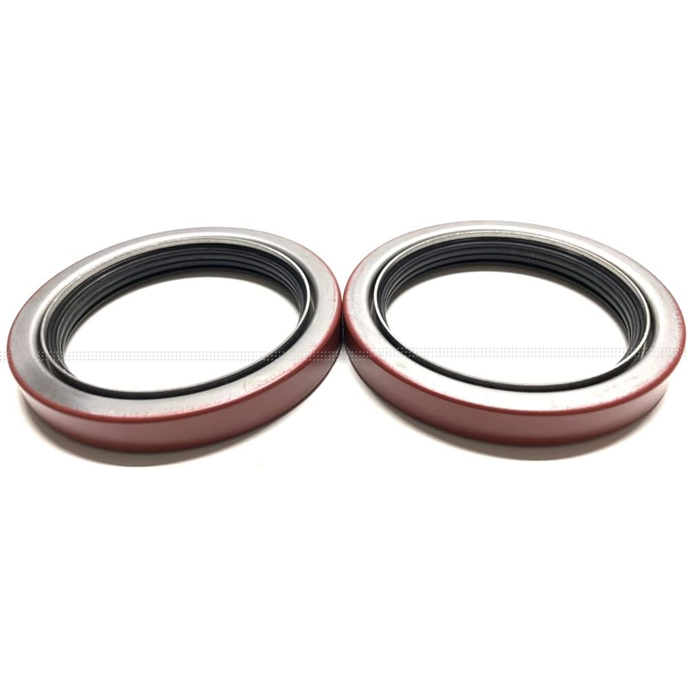 (2 packs) Trailer hub wheel Unitized oil seal WPS (TM) 10-51 (370150BGO) 9k-10K GD accelerator ID 2.875 inch x OD 3.880 inch