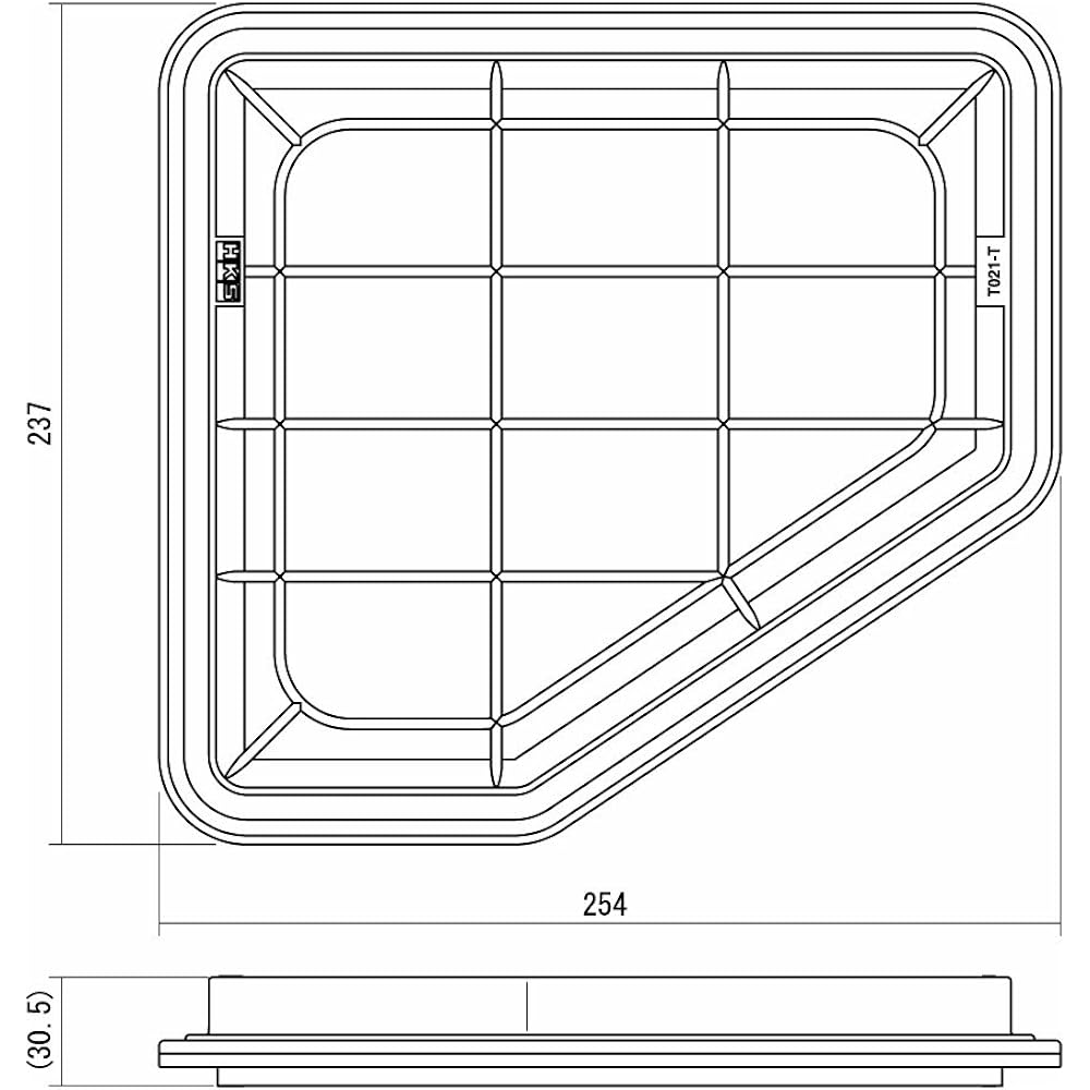 HKS Super Air Filter RAV4 ACA31W/36W Alphard GGH20W/25W.ANH20W/25W Estima ACR50W/55W Blade GRE156H, AZE156H/154H Mark X Geo GGA10, ANA10/15 Vanguard GSA33W, ACA33W Vellfire GGH20W/25W ANH20W/25 W 70017-AT121