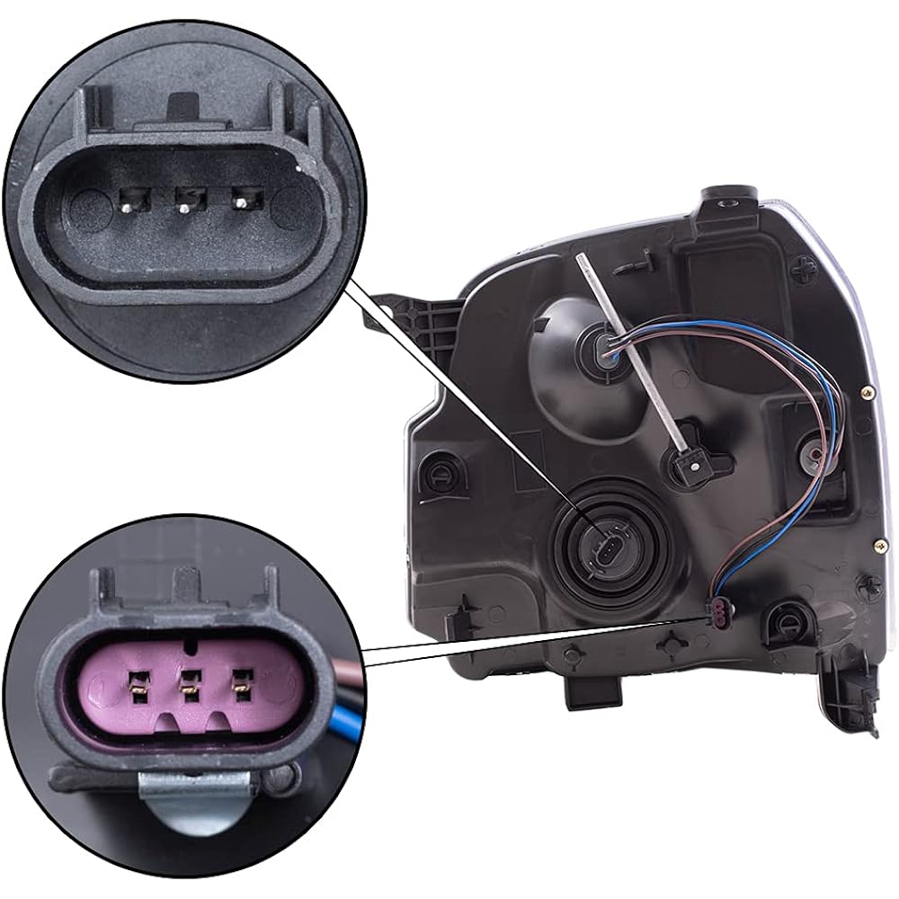 BROCK Headlight 07-14 GMC YUKON DENALI XL DENALI passenger side head lamp an semi-brain