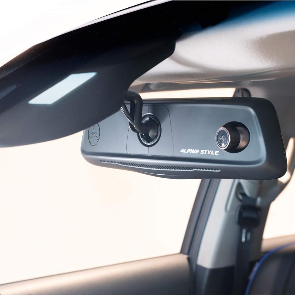 ALPINE STYLE Land Cruiser Prado 150 series (September 2017~) Digital inner mirror Front and rear 2 cameras Built-in drive recorder AS-SRM01-LP