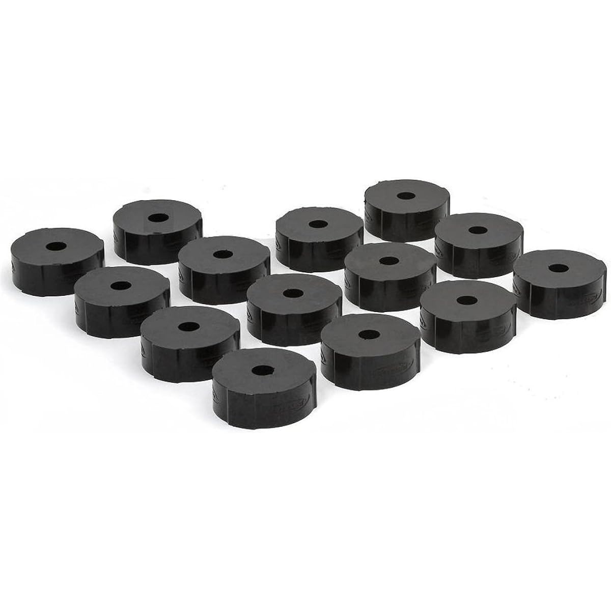 DAYSTAR Jeep Polyurethane Body Mount Kit Jeep CJ2A CJ3A CJ5/6 M38 MB 1941 -1975 4WD KJ04001BK -Black