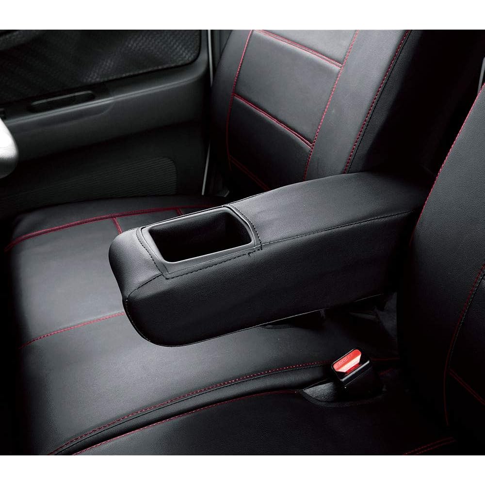 BONFORM Seat Cover Soft Leather R M4-33 N-BOX Exclusive 2 Trains M4-33 N-BOX Red 4497-50R