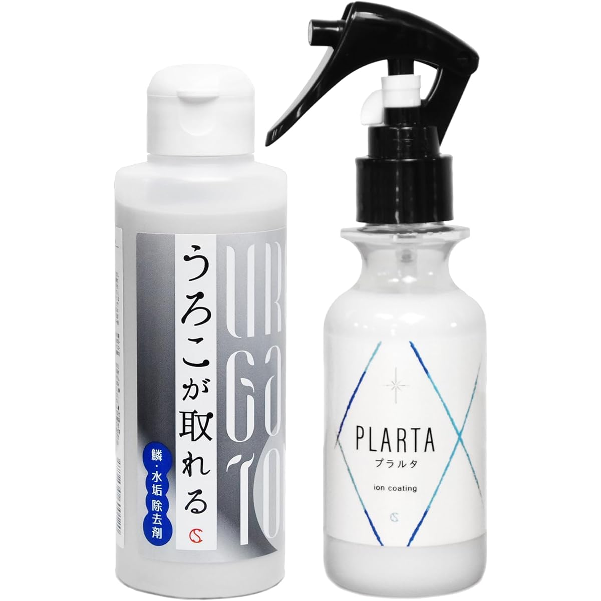 Scale remover + PLARTA water repellent spray 120ml set scales oil film water stain super water repellent ion coating antifouling effect