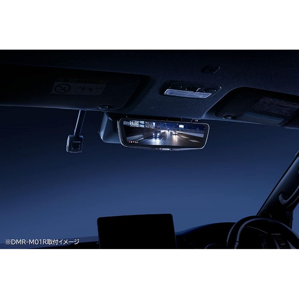 ALPINE Digital Mirror Vehicle Specific Installation Kit Corolla Touring (2019.9-Present) KTX-M01-CT-210 Black