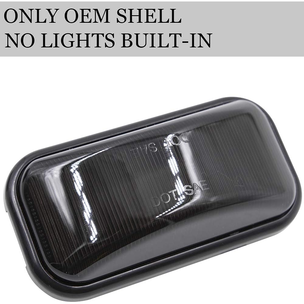 Hummer H2 Top Roof Marker Smoke Lens 10 pieces