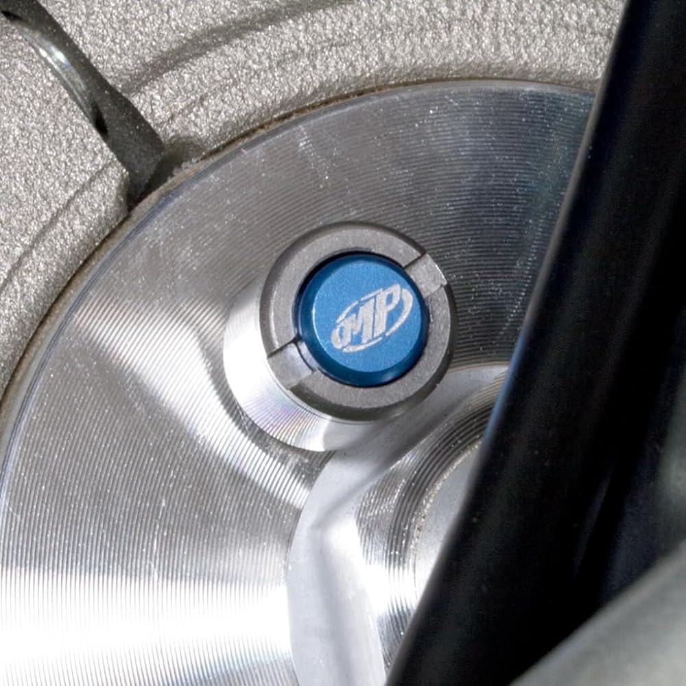 Motion PRO Microbleeder M5x0.8 Silver For KYB suspension Suspension tool that allows you to adjust the internal pressure of the front fork to atmospheric pressure with one push YM11-0095