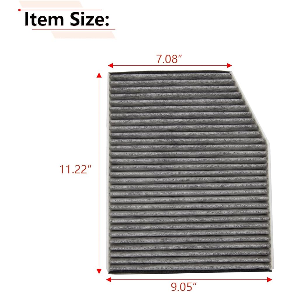 RLB-HILON Cabin Air Filter Ford Transit 150 250 350 Compatible 2015 2016 2016 2017 2019 2019 2020 2022 2023 For BK21-18D543-AA