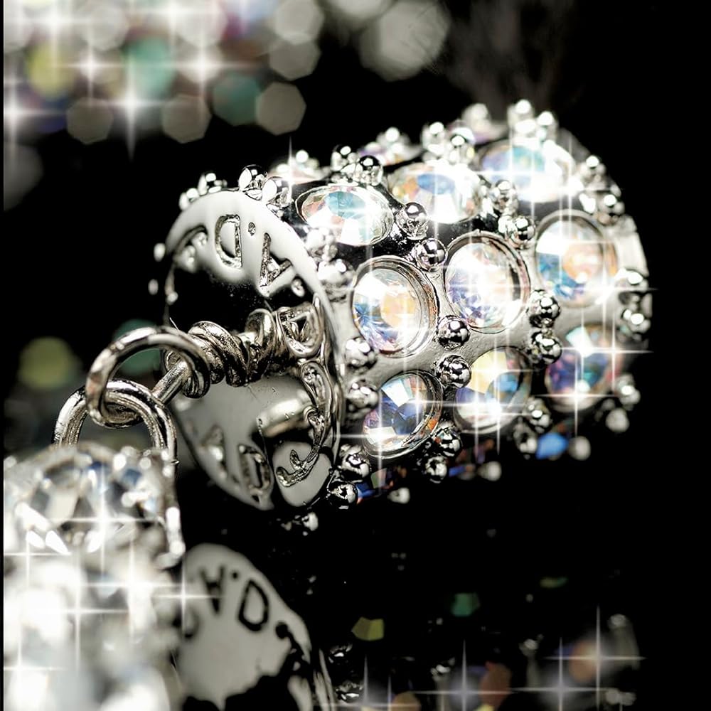 Garcon DAD Mink Crystal Chain WH/Crystal SA042-01 D.A.D