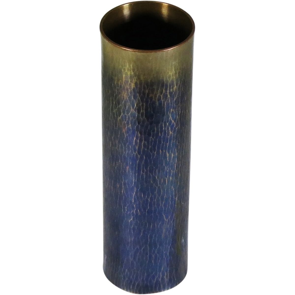 Shimakurado Flower Vase Straight Blue Large