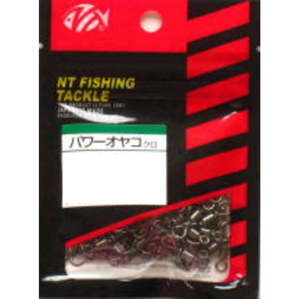 NT SWIVEL Power Oyako Black Hanger Pack 50 Pieces #2×3