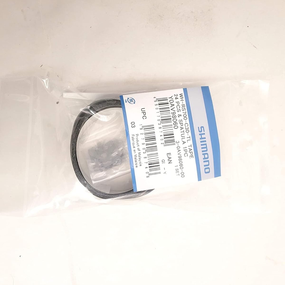 SHIMANO Repair Parts Tubeless Tape (with spatula) WH-R9170-C40-TL-F12 Y0AV98060