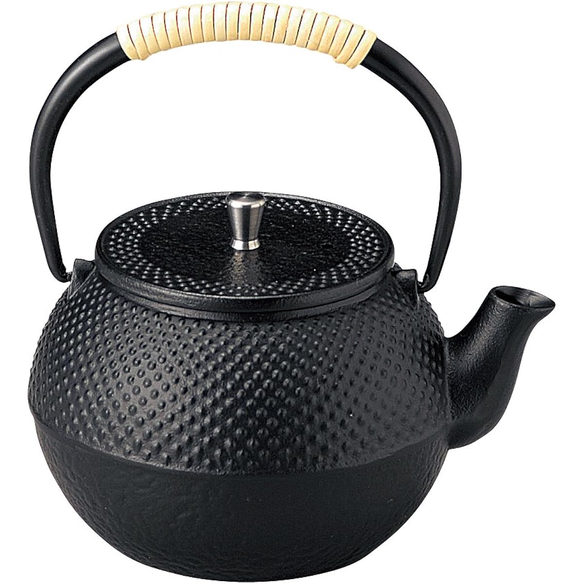 Tonami Shoten Nanbu Iron Kettle Iron Teapot Miyabi (Black) 0.4L 99-3