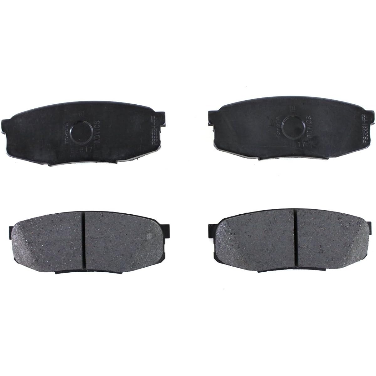 Toyota genuine parts 0446660C010 rear brake pad set