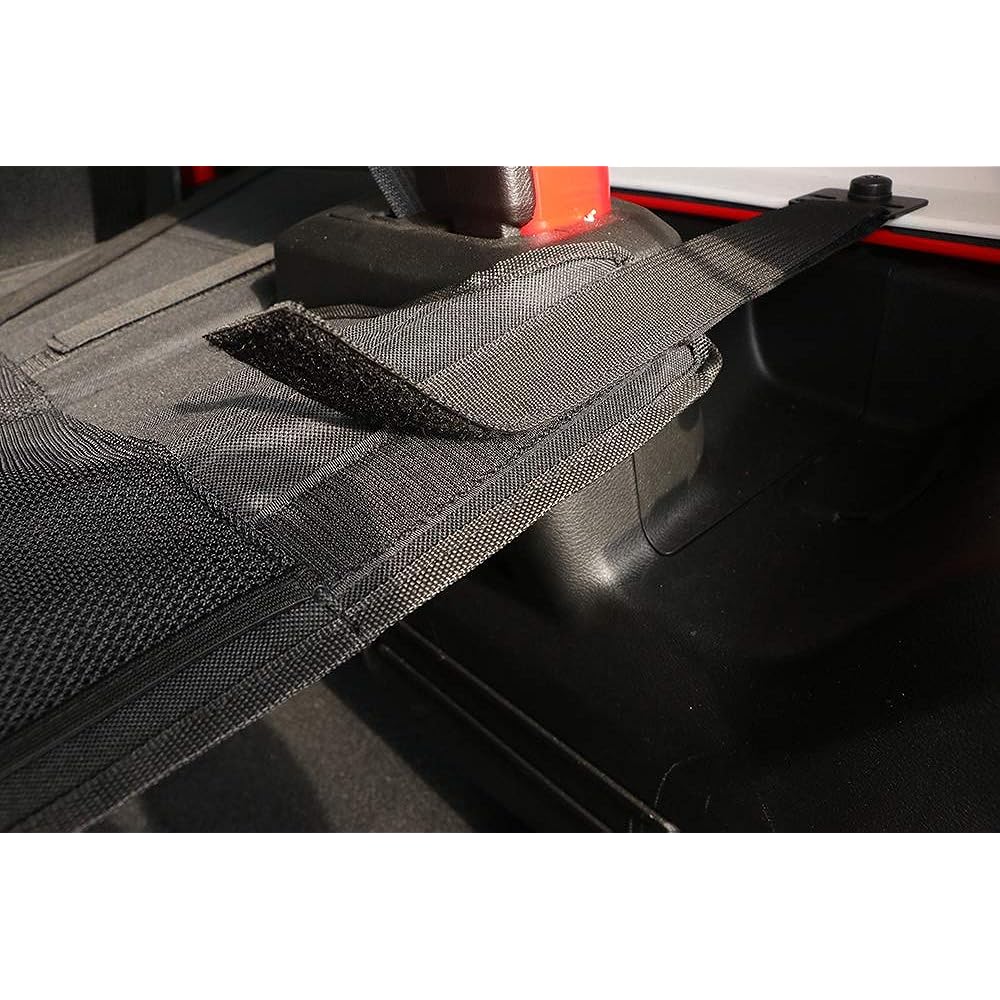 Jeep Wrangler JL 2018+ Jeep Wrangler JL Trunk Curtain 4 Door Ribbon Edition JL Accessories Fashionable 47X36CM/1.2kg Black