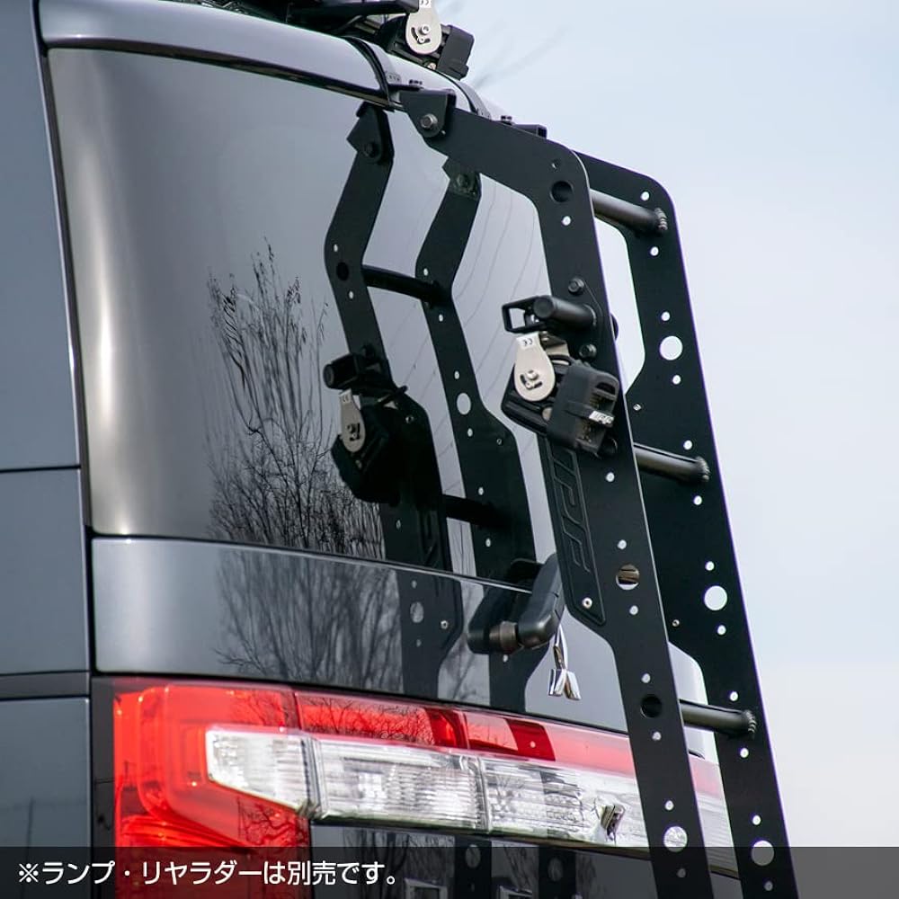IPF EXP Rear Ladder Lamp Mounting Stay Specially Designed Made in Japan EXL-01P Satin Black