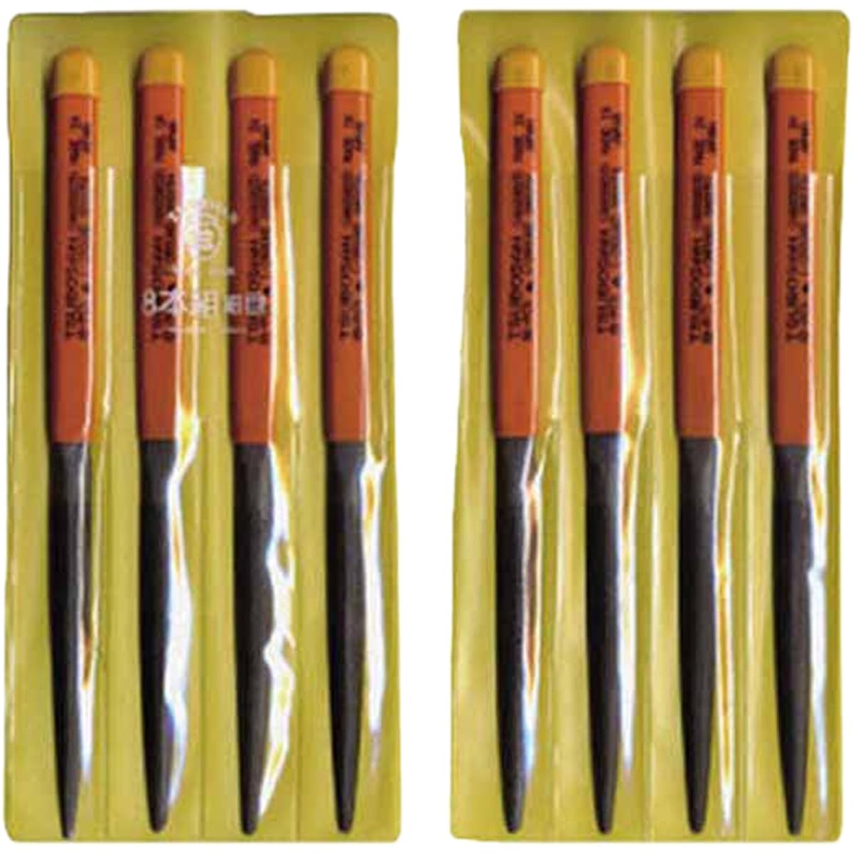 Tsubosan Set of Files, Set of 8, Half Round, Fine HA00803