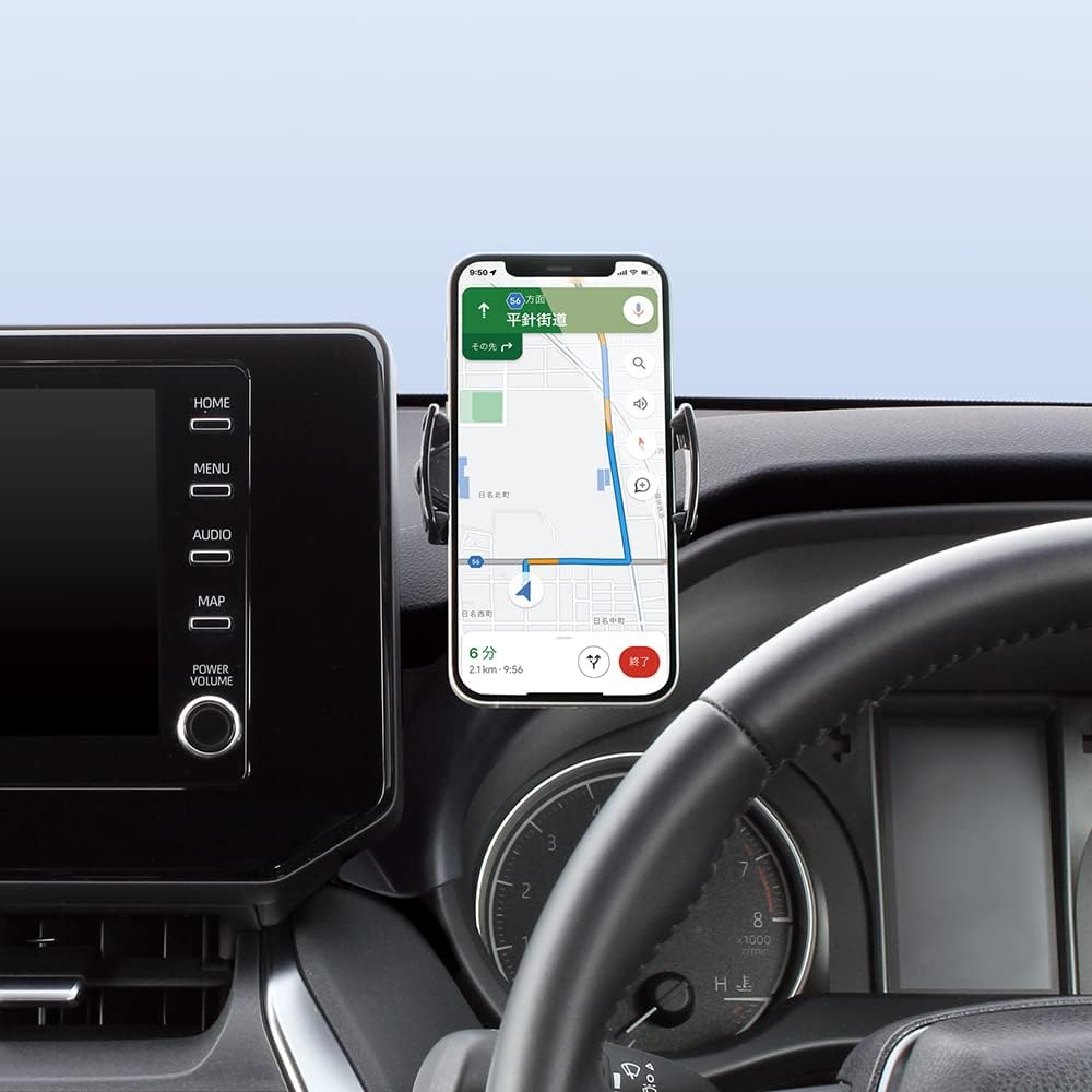 Tsuchiya Yak car model specific product Toyota 80 series Harrier smartphone holder SY-HR17 BK