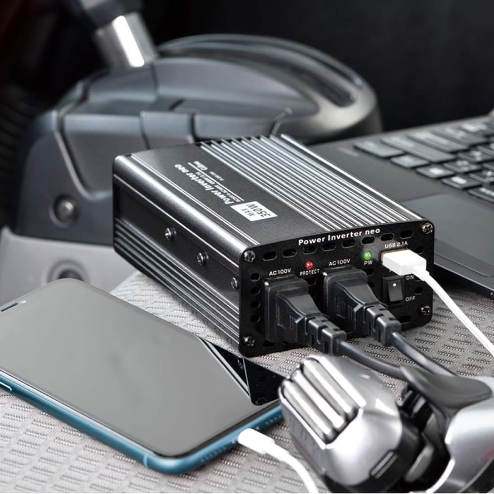 Cellstar Inverter PI-350/24V 24V Rated Output 280W USB Compatible Cord Length 70cm Power Inverter Neo CELLSTAR