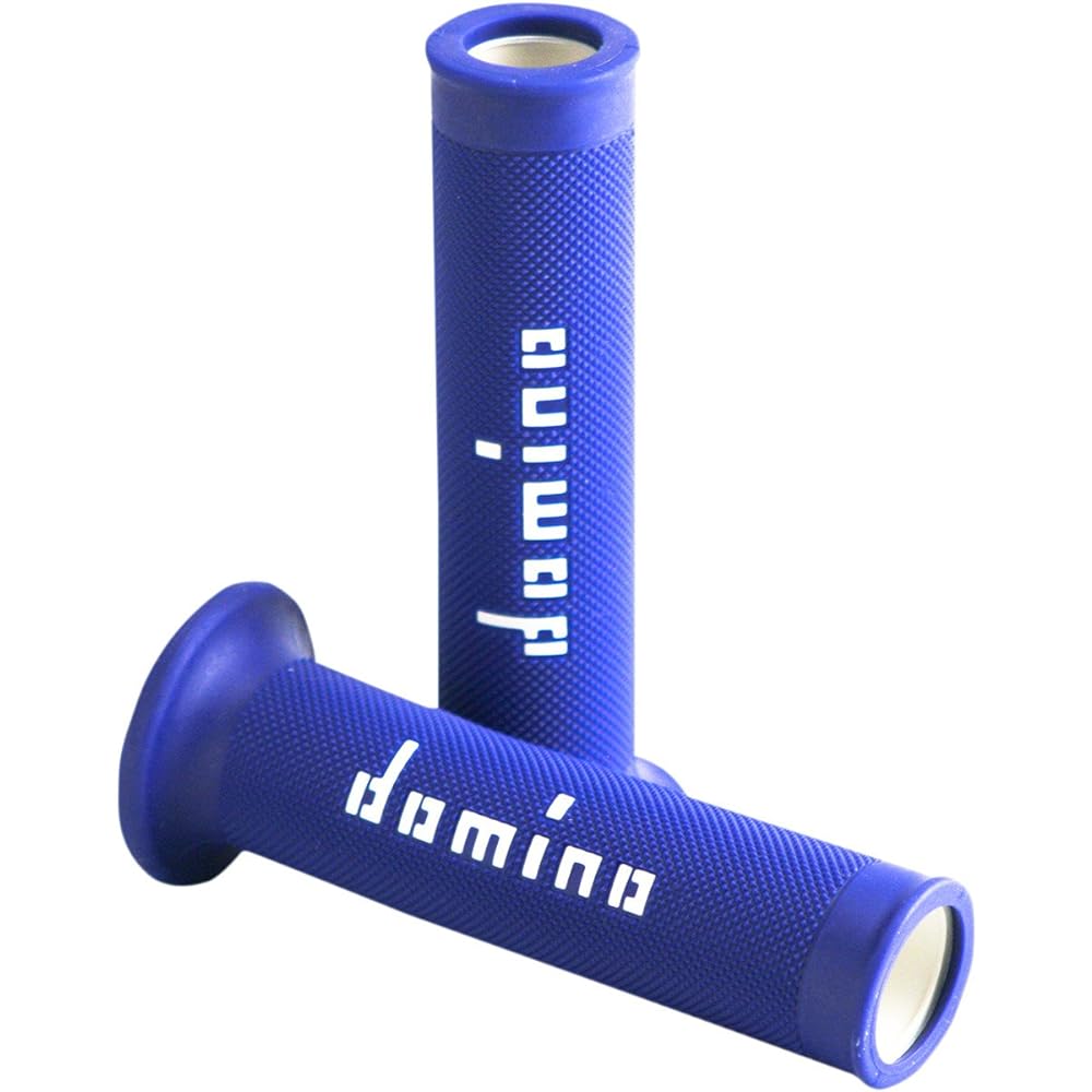 domino Handlebar Grip Lace Type (TZ Grip) 126mm Thermoplastic Rubber Black x Gray A01041C5240