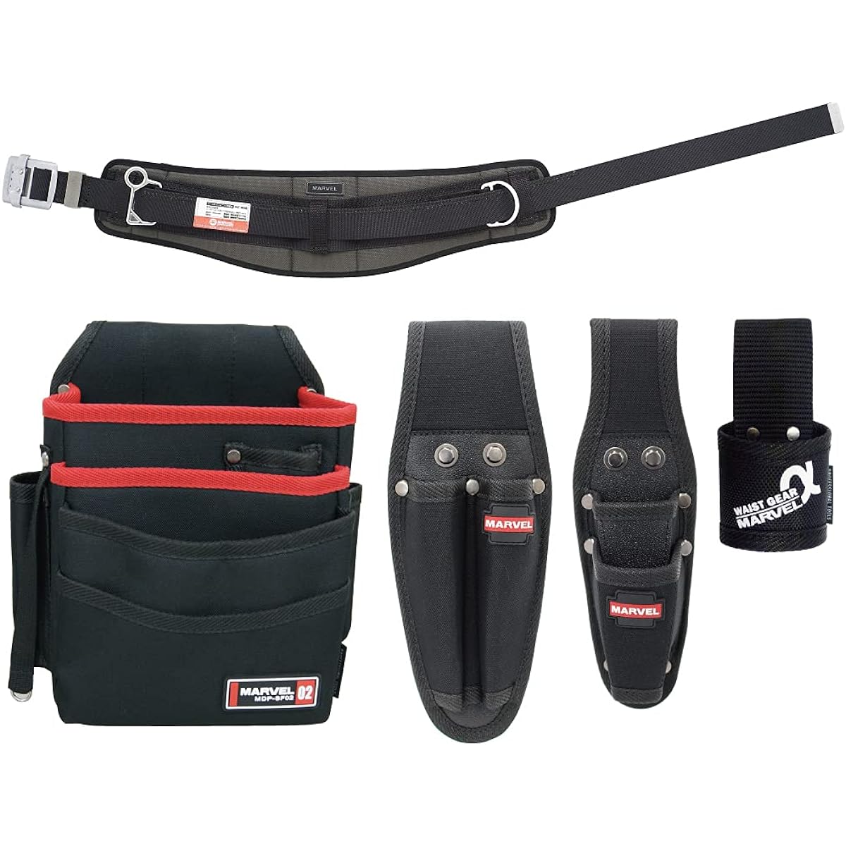 MARVEL Pillar Safety Belt Torso Belt Soft Fit Shutto Series Set MAT-150HBSETD