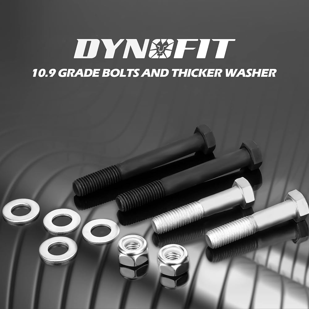 Dynofit 2.5 inch leveling lift kit 2005-2020 F-250 F350 F350 SUPER DUTY (4WD) 2.5 inch Solid Front Structural Spacer+Shock Extender 05-20 Heavy Duty (HD) F250 350 350 350 Coil Spring Suspension for Suspension